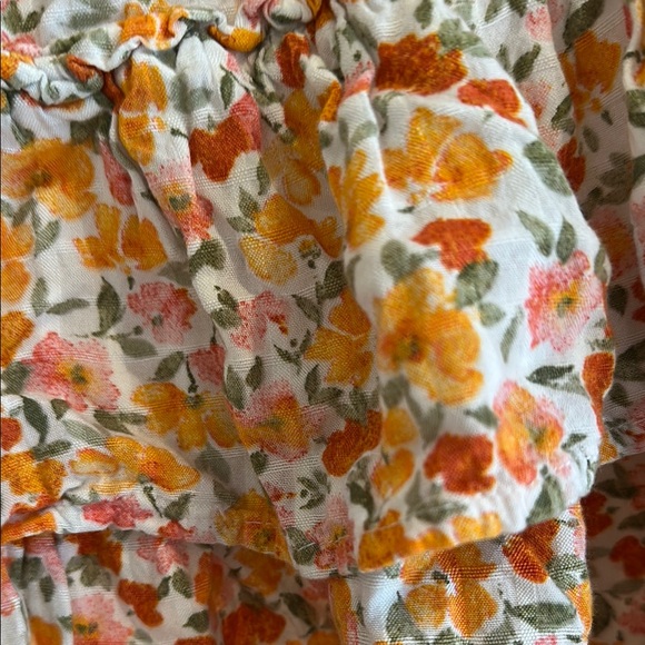 Floral Ruffle Mini Skirt - Picture 3 of 4